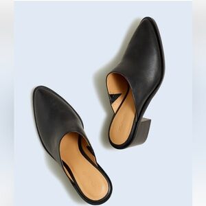 Madewell, The Darcy Mule, True Black, Size 8